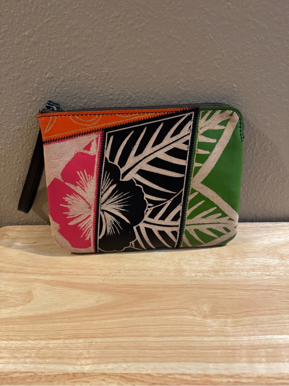 Patricia Nash Leather Clutch